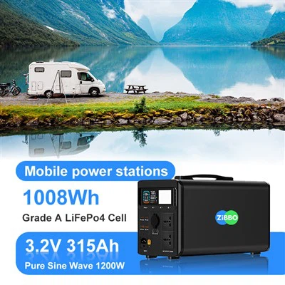 1200W Portable Power Station 1008Wh LiFePO4 Battery